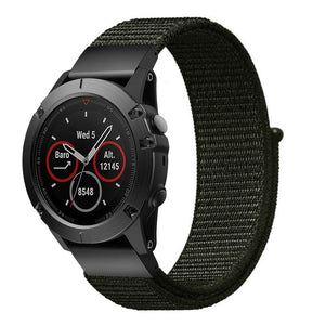 Garmin Descent MK3i - 51mm Nylon Strap (Army Green)