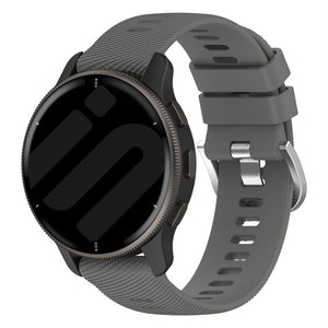 Correa silicona Garmin Venu 4 - 45mm (gris oscuro)