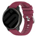 Correa silicona Garmin Vivoactive 6 (rojo vino)