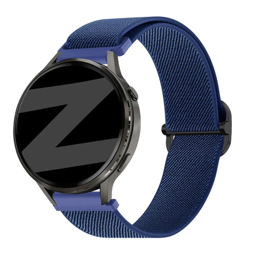Bandz Garmin Venu 2 Plus Elastic Strap (Dark Blue)