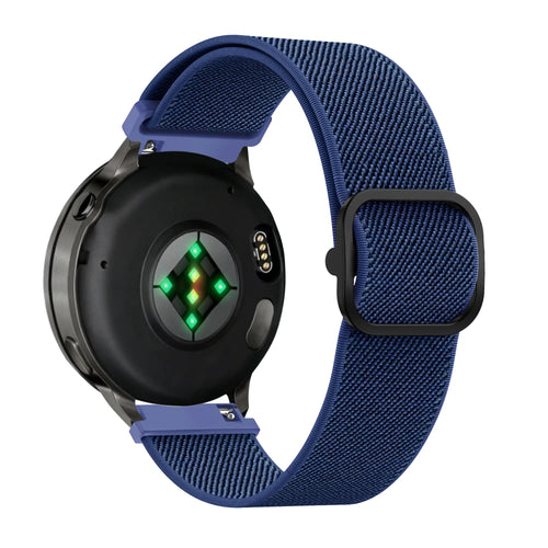 Bandz Garmin Venu 2 Plus Elastic Strap (Dark Blue)