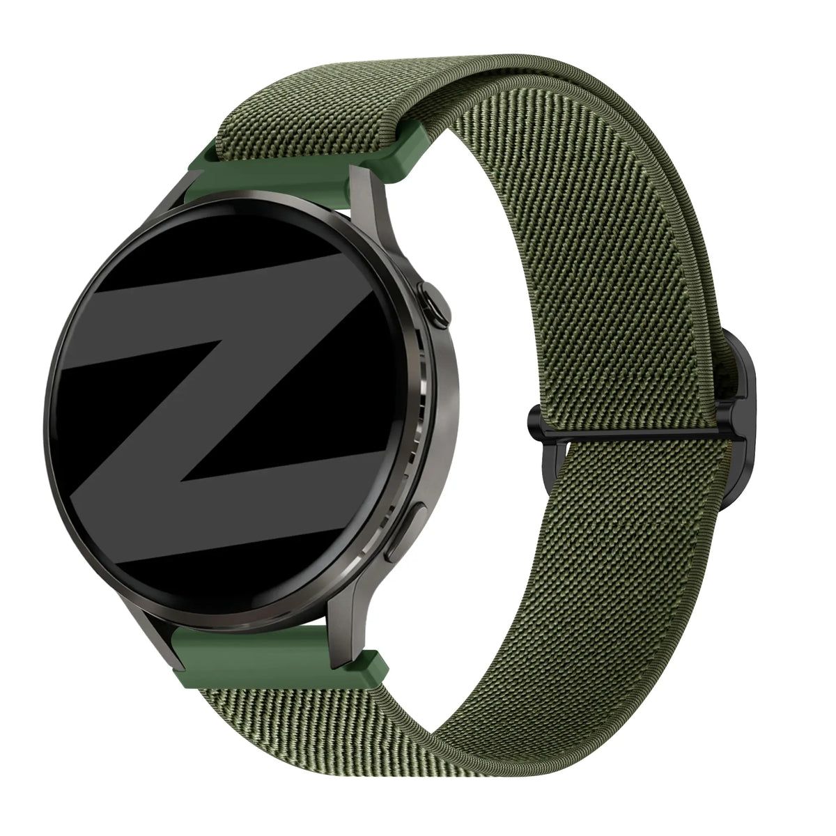 Bandz Garmin Forerunner 255s Elastic Strap (Army Green)