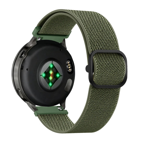 Bandz Garmin Bounce 2 Elastic Strap (Army Green)