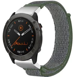 Correa nylon Garmin Instinct 3 - 45mm (verde)
