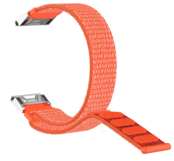 Garmin Forerunner 745 Nylon Strap (Orange)