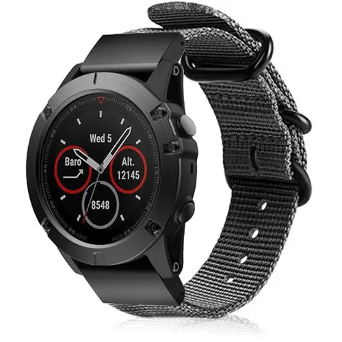Garmin Instinct 2 Nylon Strap with Buckle (Grey)