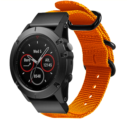 Garmin Approach S60 Nylon Strap with Buckle (Orange)