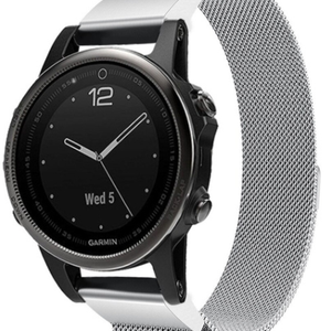 Garmin D2 Delta S Milanese Strap (Silver)