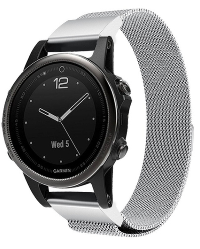 Garmin D2 Delta S Milanese Strap (Silver)