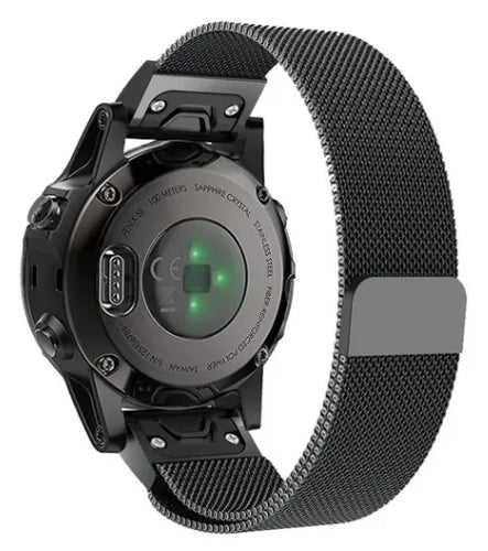 Correa milanesa Garmin Approach S70 - 42mm (negro)