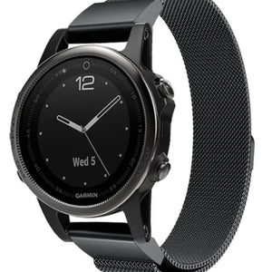 Correa milanesa Garmin Approach S70 - 42mm (negro)