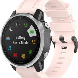 Correa silicona Garmin Instinct E - 40mm (rosa claro)