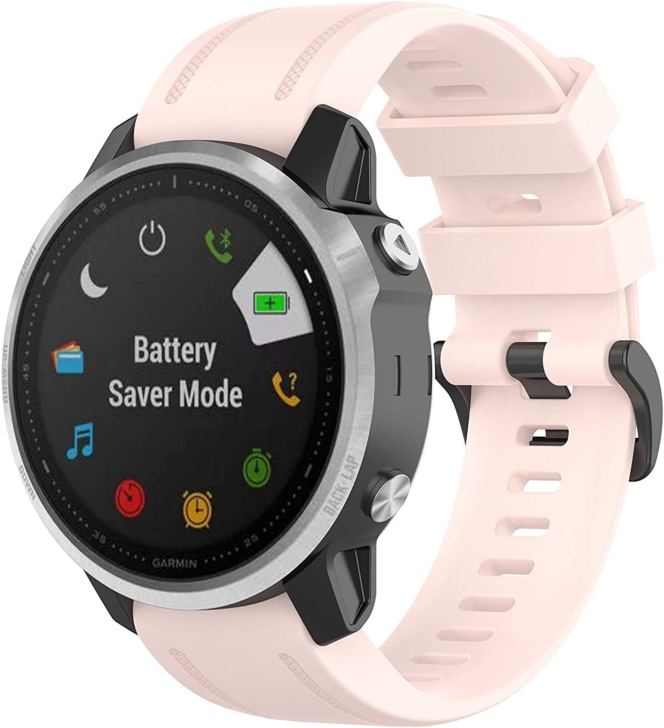 Garmin Approach S70 - 42mm Silicone Strap (Light Pink)