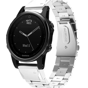 Correa acero Garmin Approach S70 - 42mm (plateado)