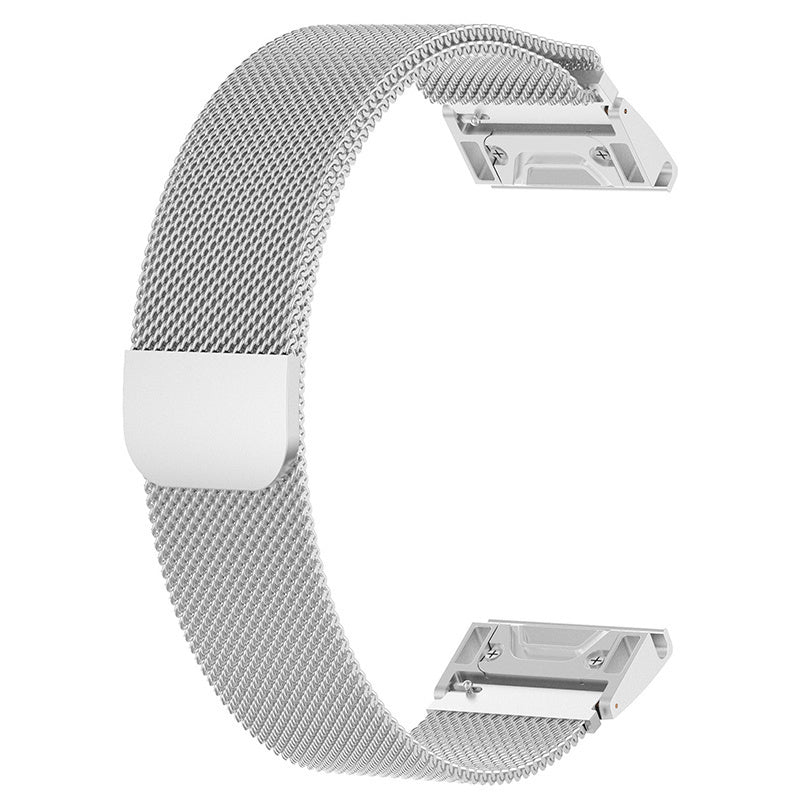 Garmin Descent MK1 Milanese Strap (Silver)