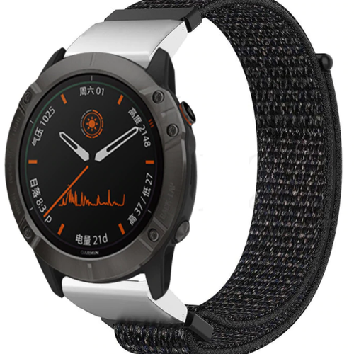 Garmin Descent MK2(i) Nylon Strap (Black)