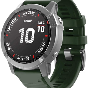 Amazfit T-Rex Ultra 2 Silicone Strap (Dark Green)