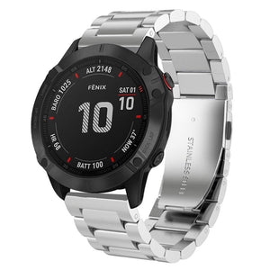 Garmin Tactix 7 Steel Strap (Silver)
