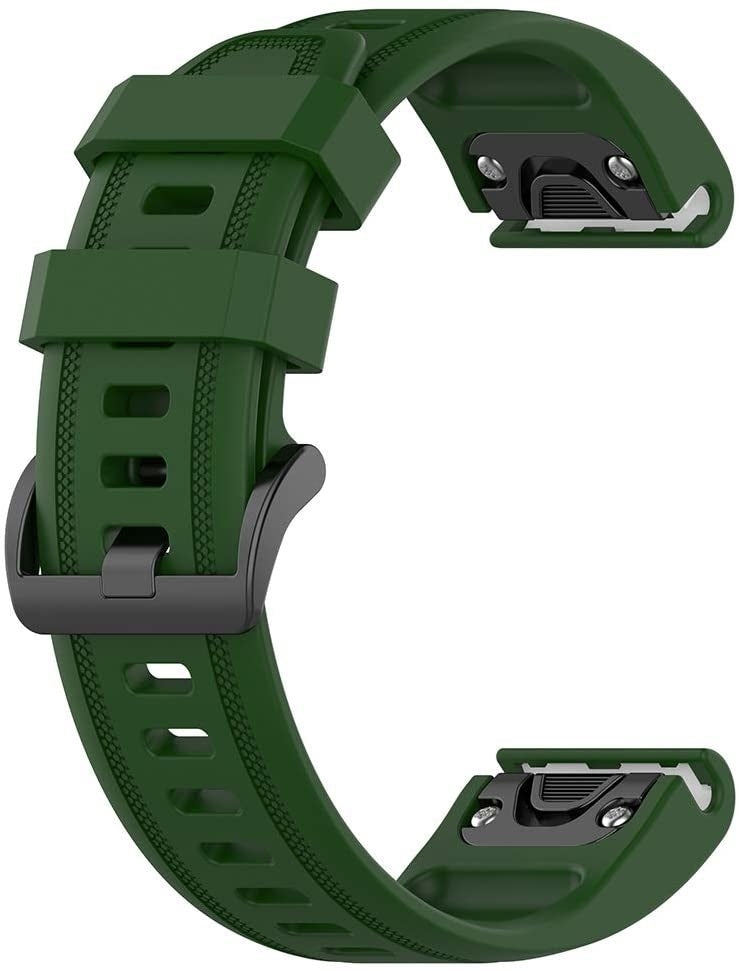 Garmin Approach S70 - 42mm Silicone Strap (Army Green)