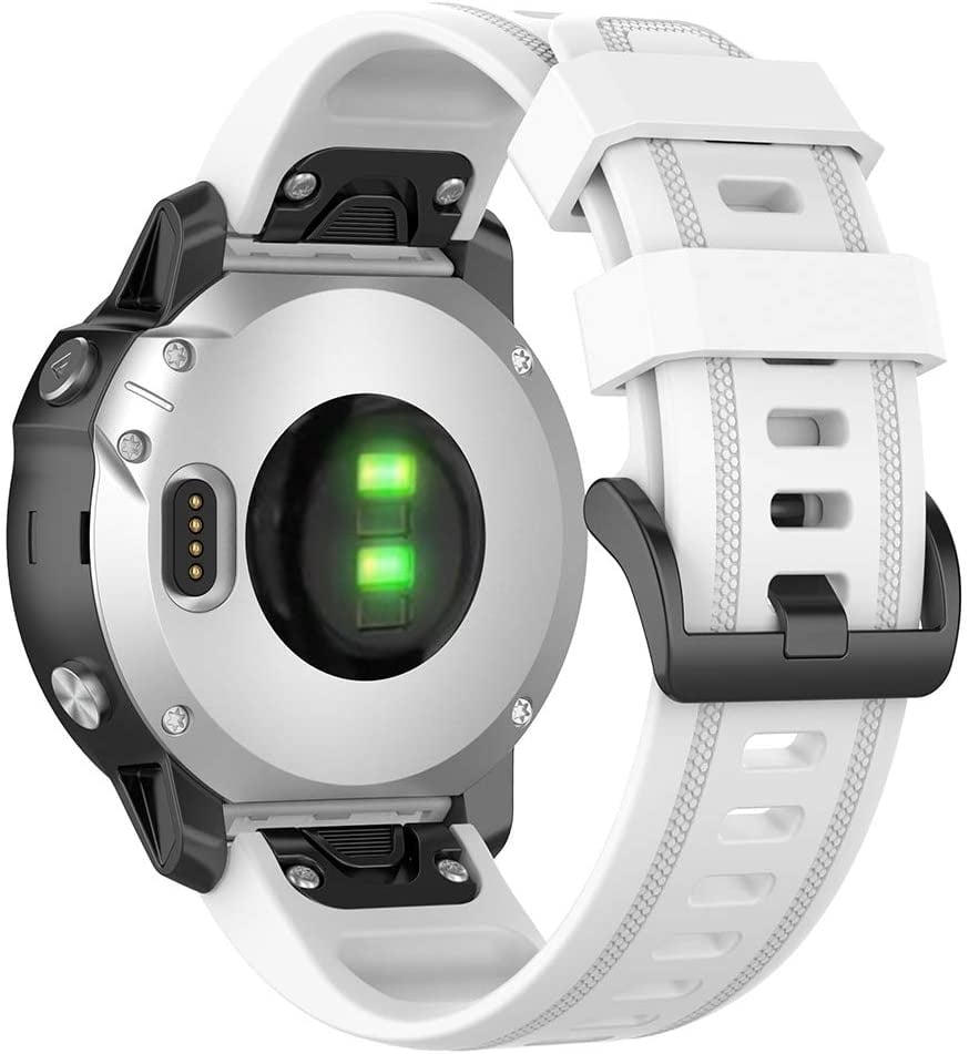 Correa silicona Garmin Descent Mk3(i) - 43mm (blanco)