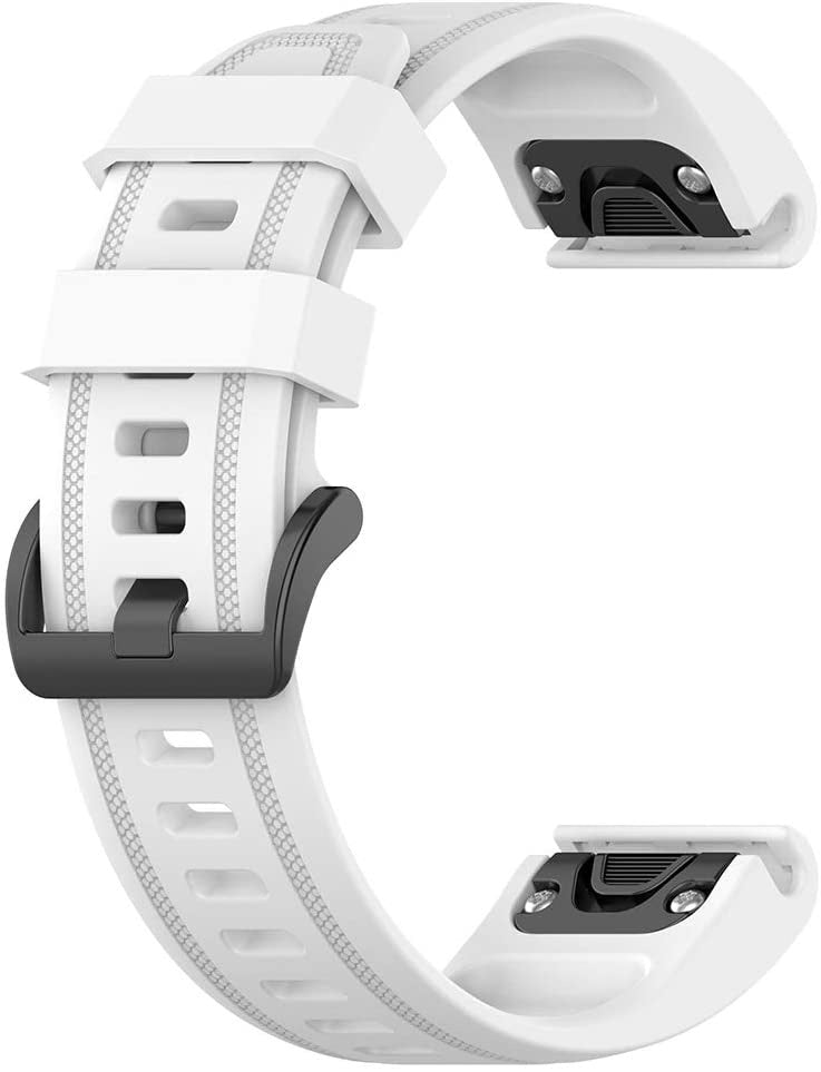 Garmin Descent Mk2S Silicone Strap (White)