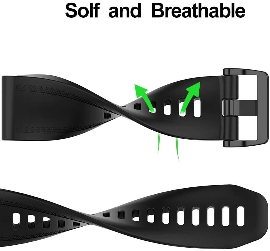 Correa silicona Garmin Descent Mk2S (negro)