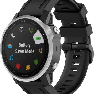 Garmin Instinct E - 40mm Silicone Strap (Black)