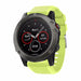 Correa silicona Garmin Fenix 5x/6x (verde claro)