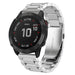 Correa acero Garmin Fenix 5x/6x (plata)