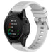 Correa silicona brillante Garmin Fenix 5x/6x (blanca)