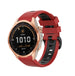 Correa deportiva Garmin Fenix 7s (roja/negra)