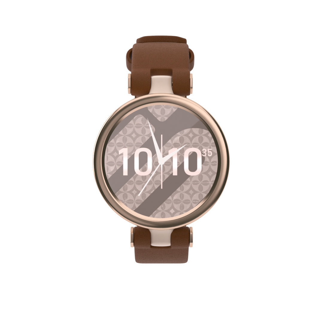 Garmin Lily Leather Strap (Brown)