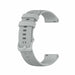 Correa reloj 18mm silicona - universal (gris)
