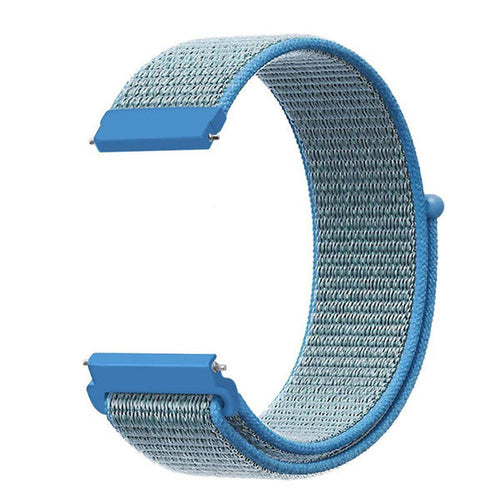 Correa nylon Fossil Gen 4 Venture HR (azul)