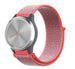 Correa nylon Garmin Vivomove 3s - 39mm (rosa/rojo)