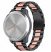 Correa acero Garmin Vivomove 3s - 39mm - negro/rosa