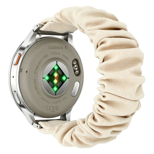 Garmin Forerunner 245 Scrunchie Strap (Starlight)
