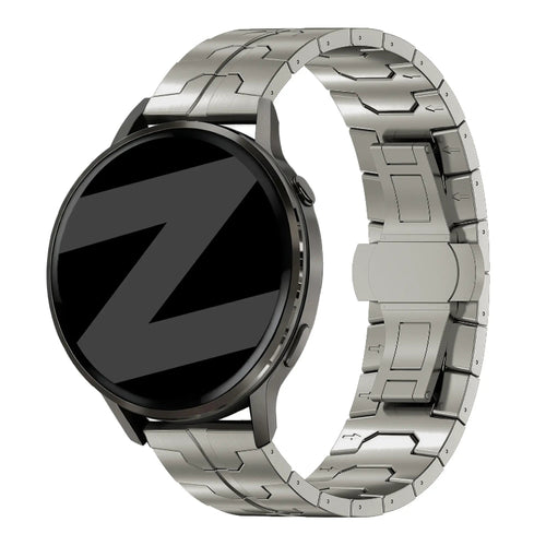 garmin 22mm iron steel band titanium