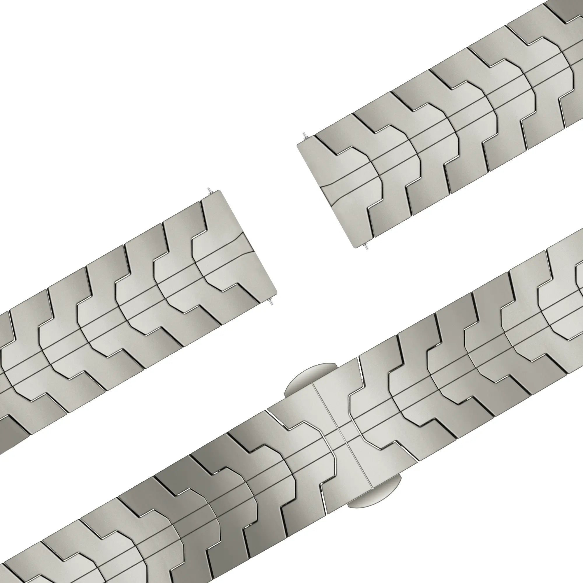 Bandz Correa acero 'Iron' Garmin D2 Air X15 (titanio)