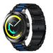 Correa de acero Samsung Gear Sport (negro/azul)