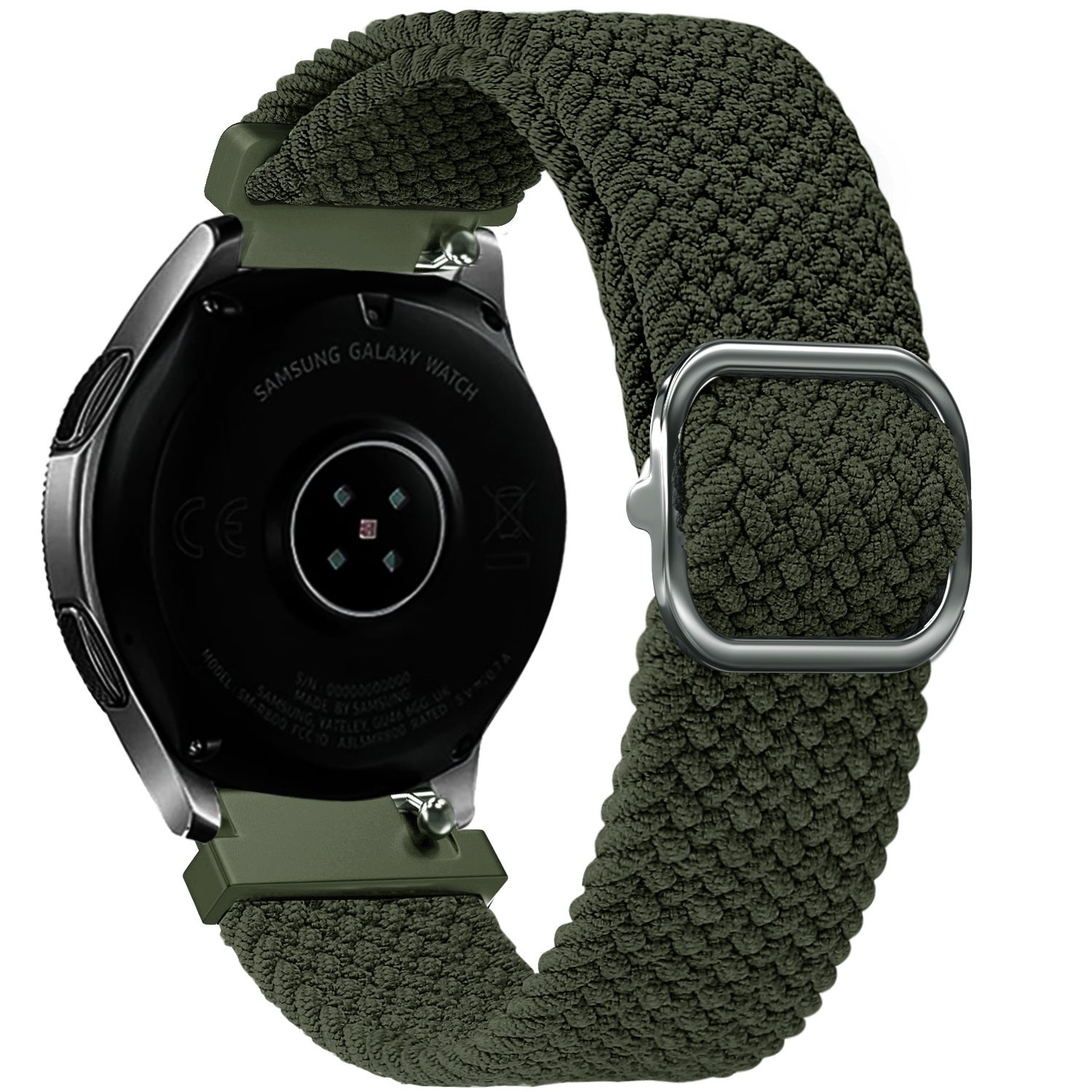 Amazfit Bip U (Pro) Adjustable Braided Strap (Green)