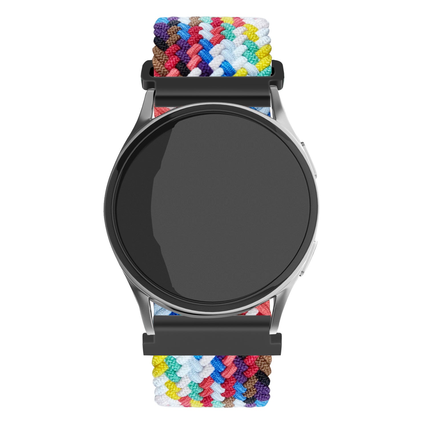Watch Strap Woven Nylon 20mm - Quick Release (Rainbow)
