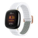 Correa nylon tejido Fitbit Sense (blanco)