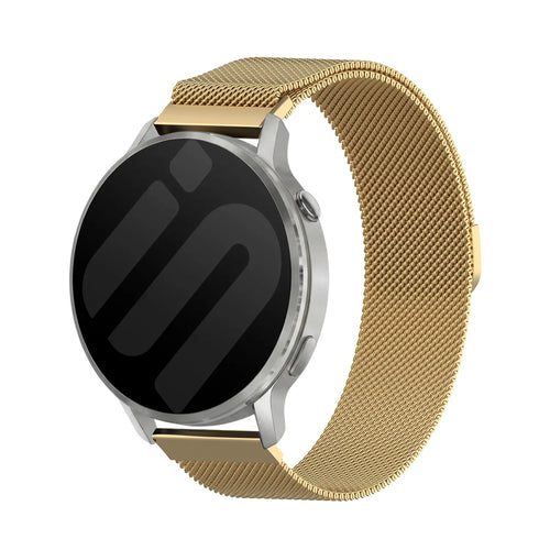 Correa milanesa Garmin Forerunner 170 (dorado)