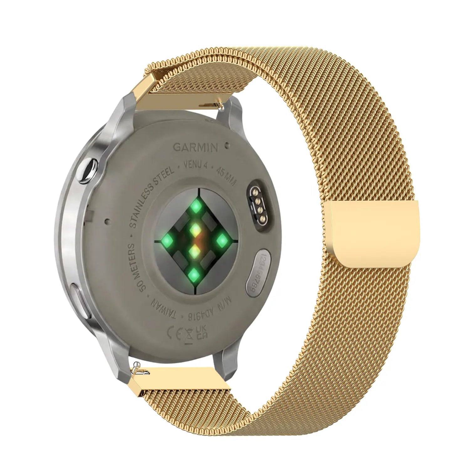 Correa milanesa Garmin Forerunner 170 (dorado)