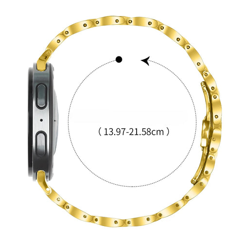 Correa acero delgada Samsung Galaxy Watch 8 - 44mm (dorado)