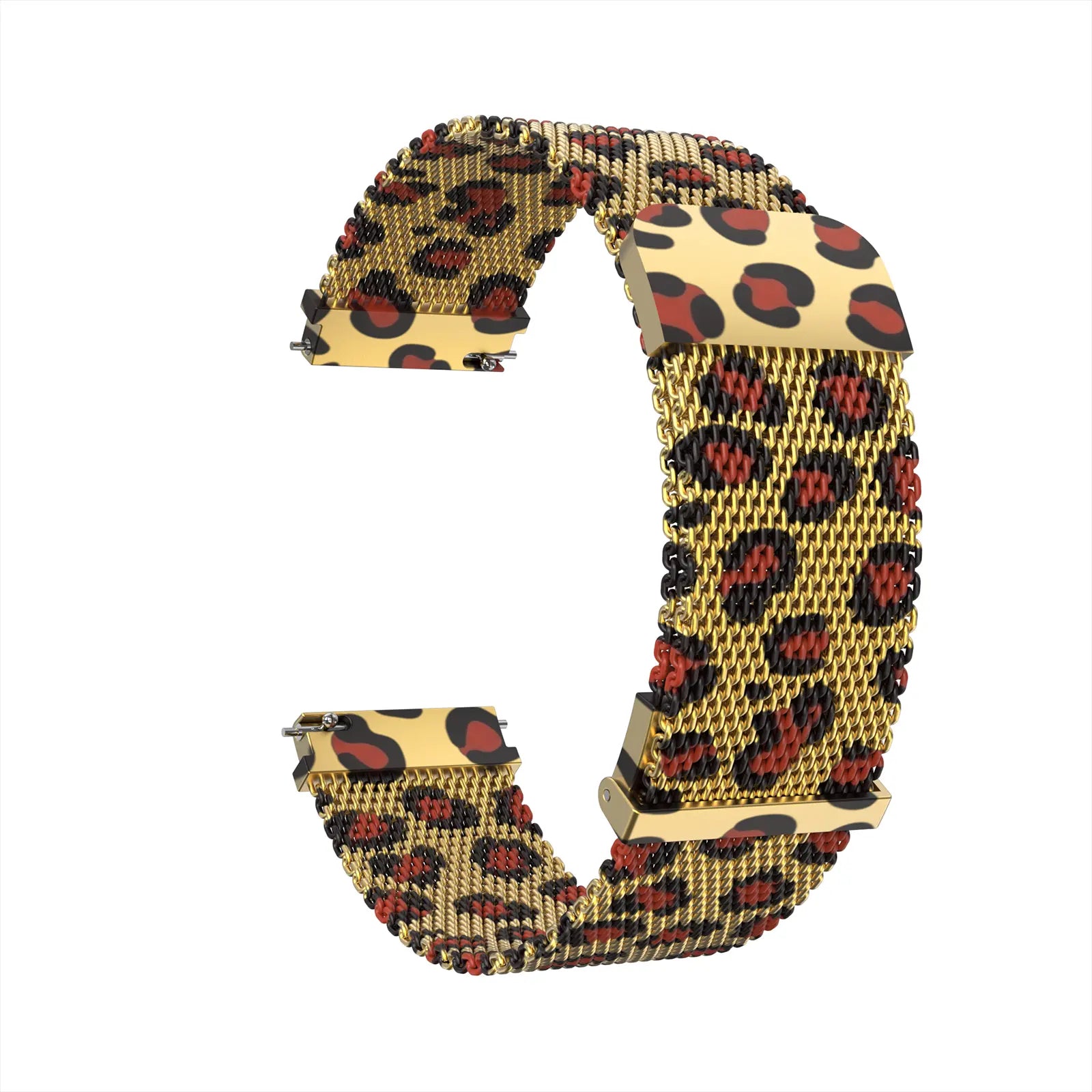 Correa milanesa Garmin Forerunner 170 (leopardo oro)