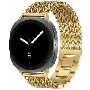 Samsung Galaxy Watch 8 - 40mm Metal Mesh Strap (Gold)