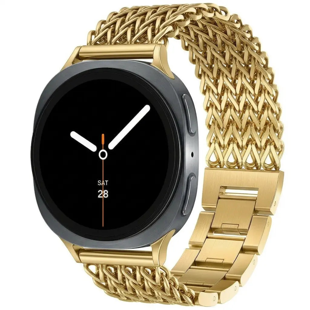 Correa metal mesh Samsung Galaxy Watch 8 - 44mm (dorado)