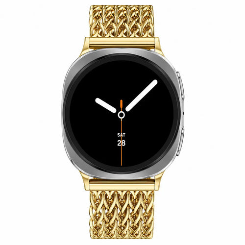 Correa metal mesh Samsung Galaxy Watch 8 - 44mm (dorado)
